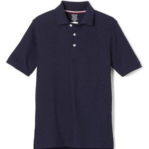 New French Toast boys Short Sleeve Pique Polo Shirt 2-pack Size 6/7